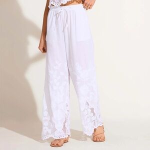 Vitamin A white resort wear pants